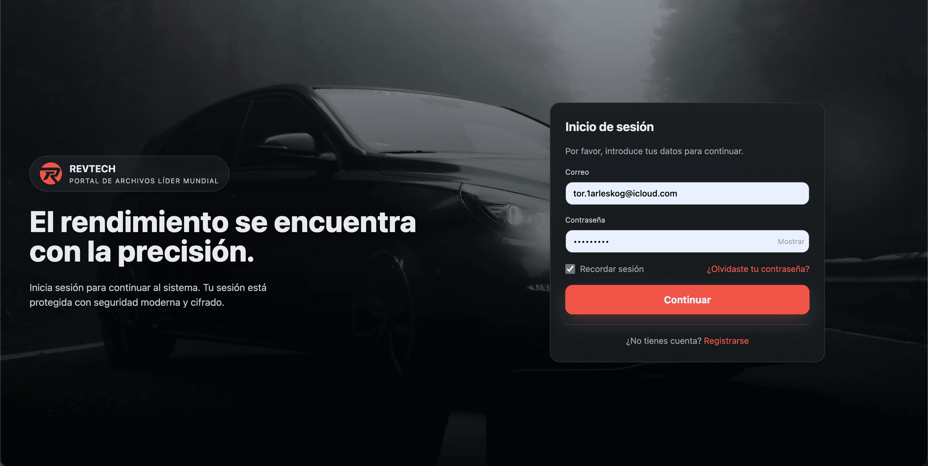 Schneller Login und klarer Zugang