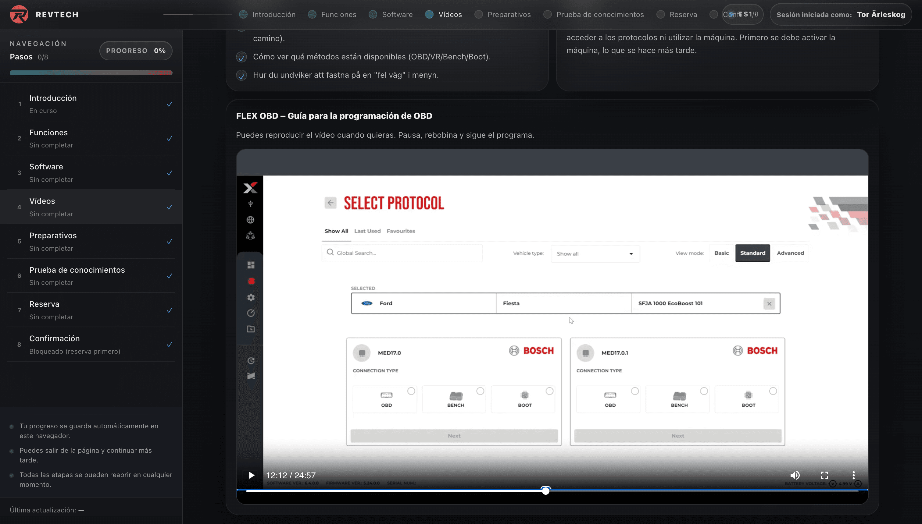 Schritt-für-Schritt-Videolektionen